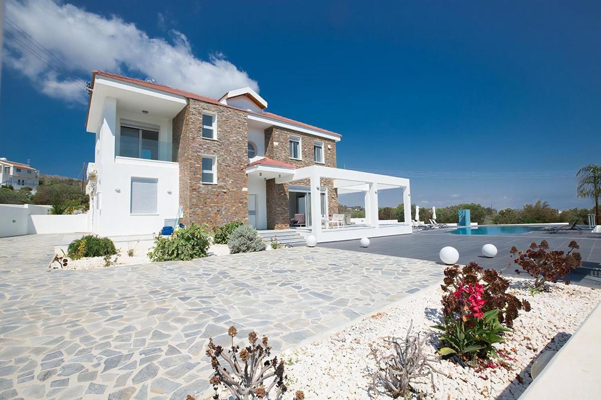 Villa Protara Chrysos - Beautiful 5 Bedroom Protaras Villa - Walking Distance to Fig Tree Bay Exterior foto